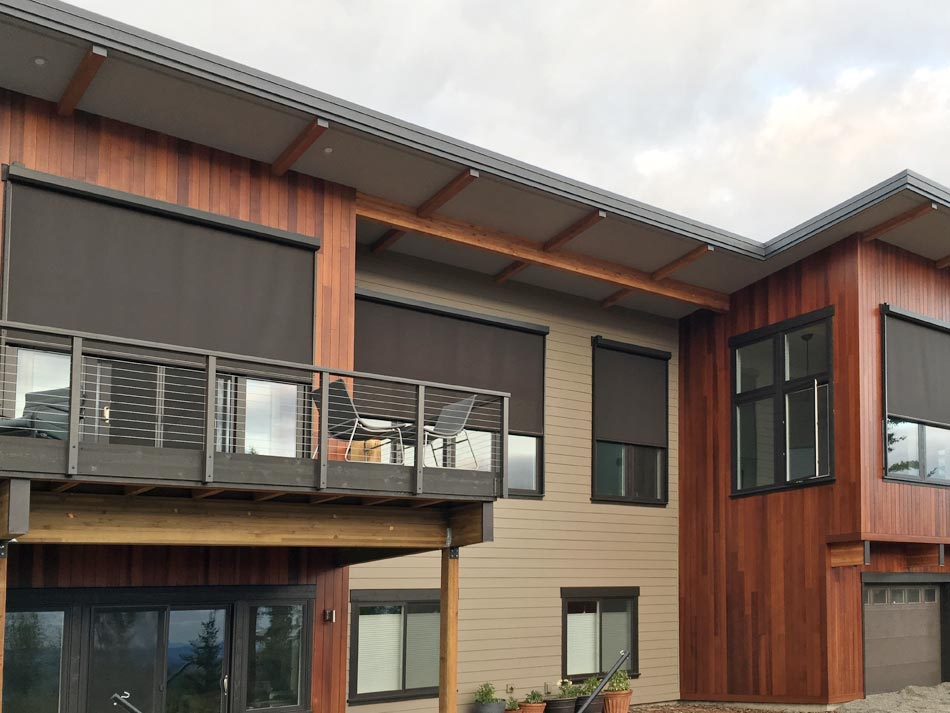 Bellingham Residential Motorized Exterior Solar Shades